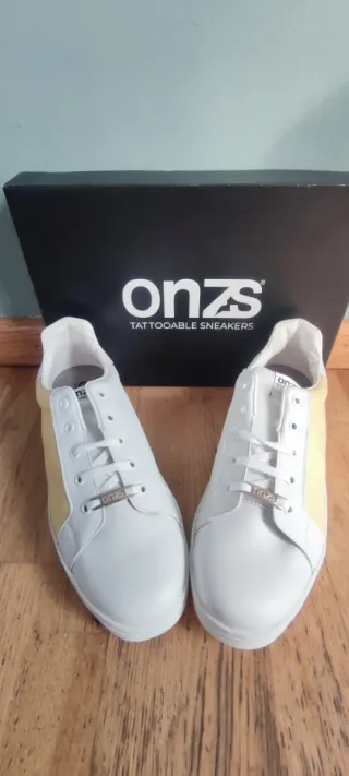 Zapatillas ONZS Tattooable Sneakers Blanco/Negro