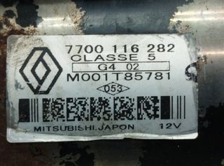 Renault 5230637 7700116282 motor arranque kangoo