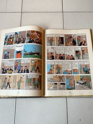 Tintin en el pais del oro negro 2a edicion 1965