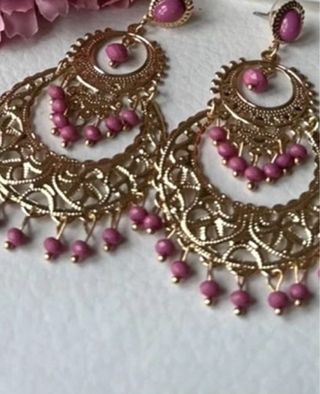 Pendientes flamenca