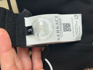 Top Versace Negro talla 3