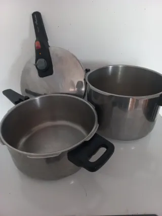 Olla a presión acero inoxidable