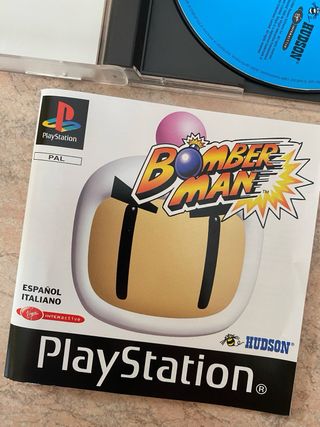 Bomberman PlayStation 1 PAL ITA-SPA