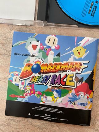 Bomberman PlayStation 1 PAL ITA-SPA