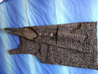 Peto falda estampado animal print