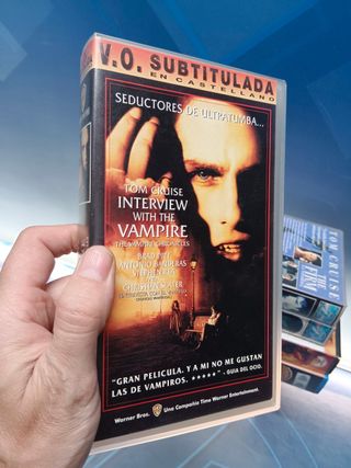 6 películas VHS, especial Tom cruise