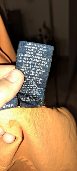 Camicia Ralph Lauren arancione donna