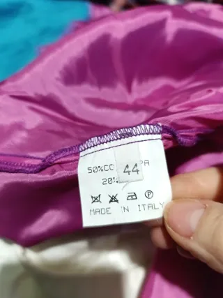 Abito sottoveste blu/azzurro