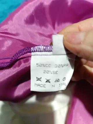 Abito sottoveste blu/azzurro