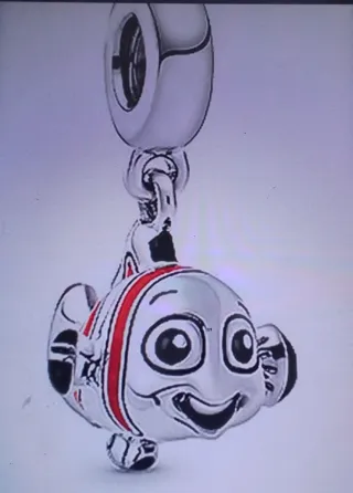 Charm  nemo plata 925