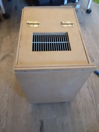 Cajón para fotografía de aves