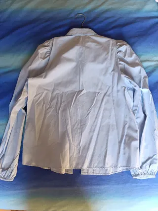 Blusa Stradivarius azul talla L