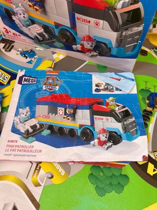 Caja Mega Bloks Patrulla Canina Paw Patroller