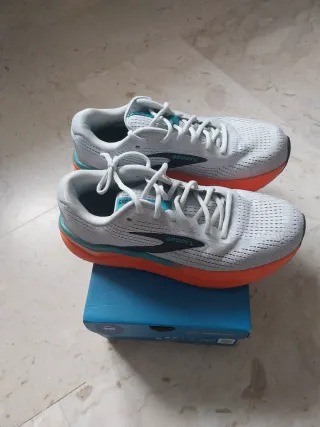 Scarpe Brooks Uomo Grigio Arancio