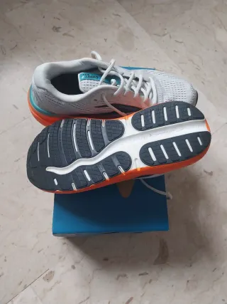 Scarpe Brooks Uomo Grigio Arancio