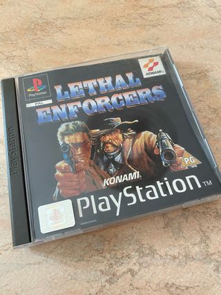 Lethal Enforcers PS1 ita