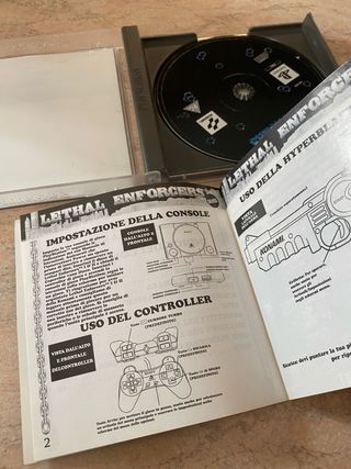 Lethal Enforcers PS1 ita