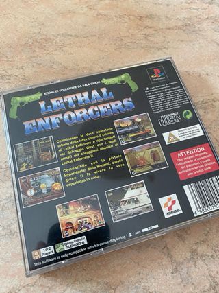 Lethal Enforcers PS1 ita