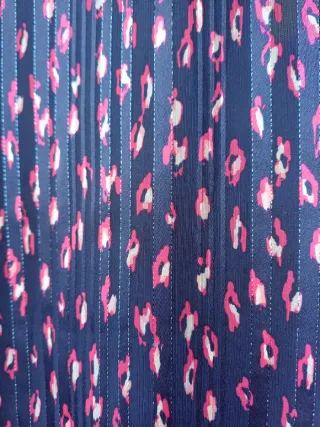 Vestido Grace & Mila azul y rosa