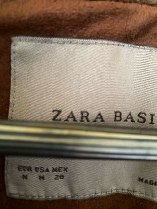 Trenca/Capa Zara Doble Faz Marrón