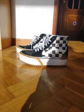 Vans plataforma talla 36