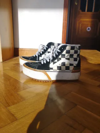 Vans plataforma talla 36