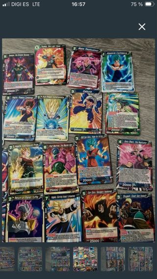 Cartas DRAGON BALL