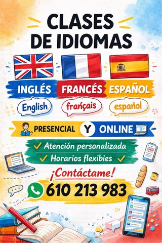 CLASES PARTICULARES IDIOMAS