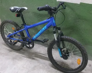 Bicicleta infantil 20 azul