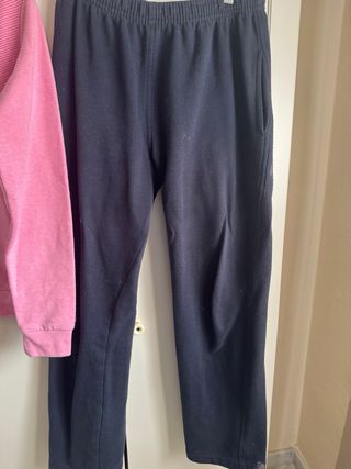 Conjunto chándal rosa y marino Talla M