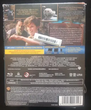 Animales Fantásticos Blu-ray (Español)