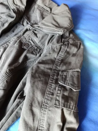 Chaqueta verde militar