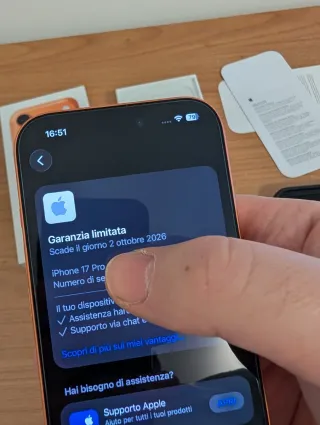 iPhone 17 Pro 256GB Arancione