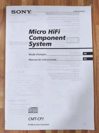 Equipo Hi-Fi Sony CMT-CP1