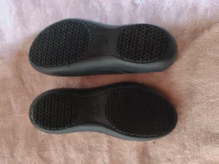 Crocs Mujer Negro Bailarinas