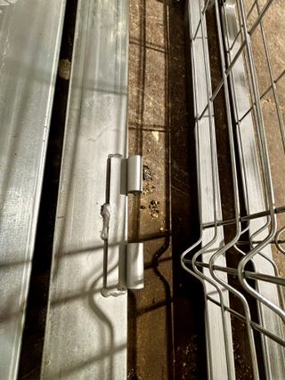 Puerta de mallazo completa