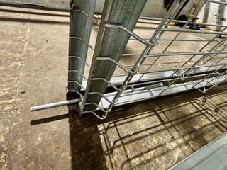 Puerta de mallazo completa