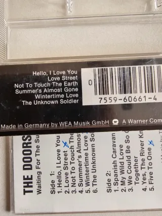 The Doors – Waiting For The Sun musicassetta 1968