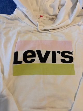Sudadera Levi's Mujer Blanca