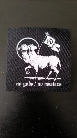 Parche No Gods / No Masters Ovejas