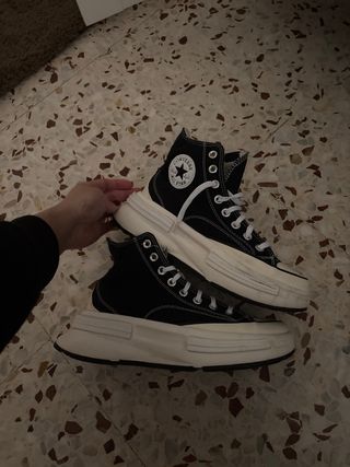 Converse All Star Plataforma Negras