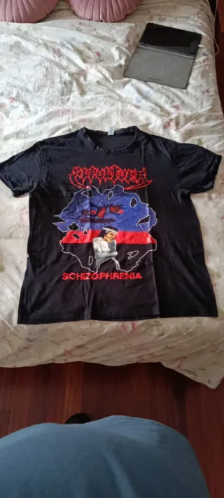 Camiseta Sepultura Schizophrenia