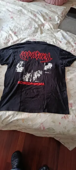 Camiseta Sepultura Schizophrenia
