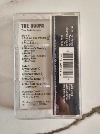 The Doors – The Soft Parade (1969) MC musicassetta