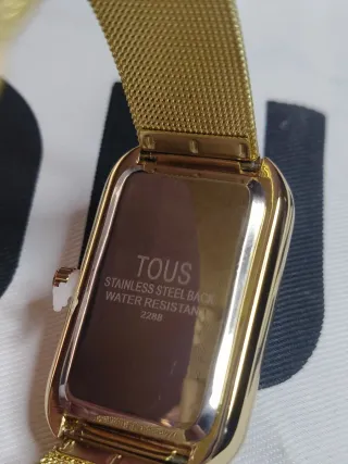 Reloj Tous Dorado Oso