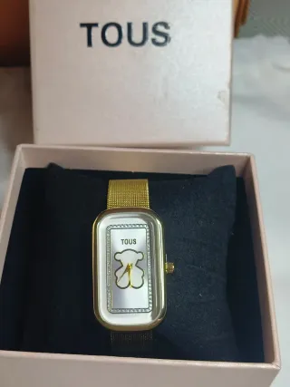 Reloj Tous Dorado Oso