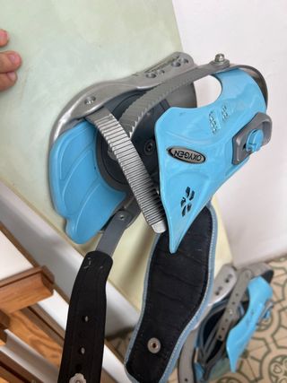 Tabla Snowboard Principiante Fijaciones