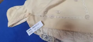 Antica cappa per neonati in flanella