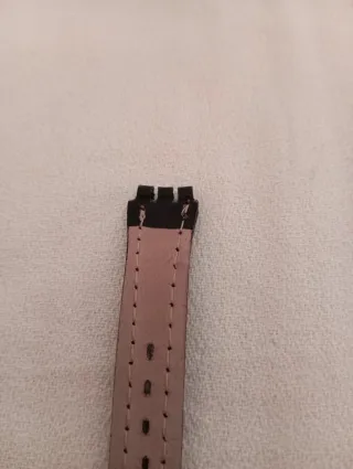 Cinturino per orologio Swatch Pelle Nera 14mm