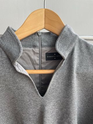 Vestido gris Roberto Verino